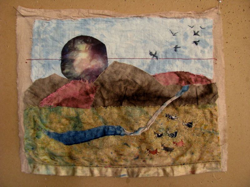 7 Goats and 7 Crows    $75